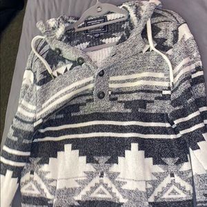 American Eagle Large tribal sweater
